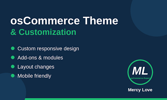 customize your oscommerce theme, design and modules