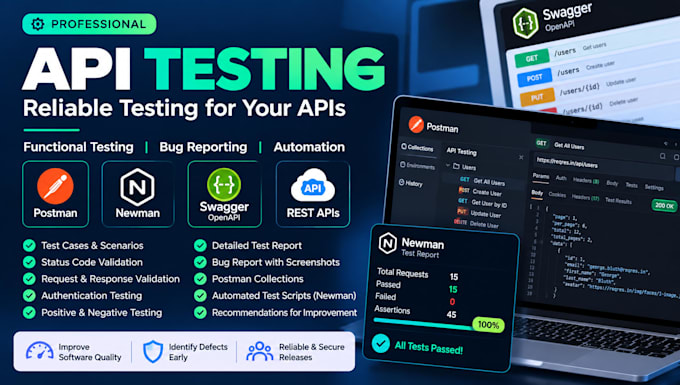 test your rest API using postman newman and swagger
