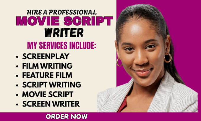 do screenplay, feature film, short scripts, novel adaptation