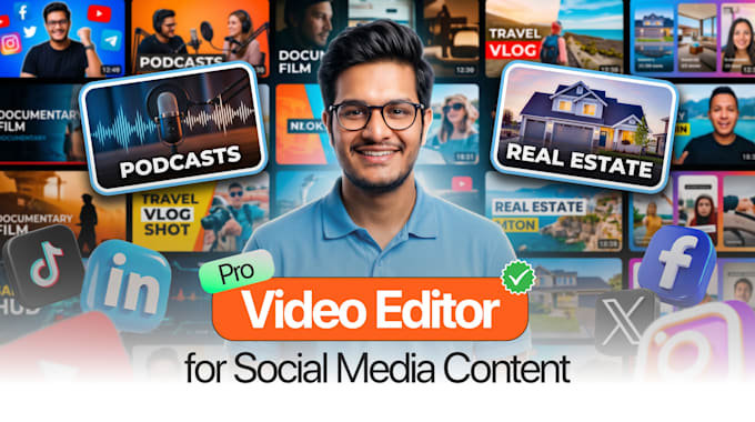 do professional video edit, social media video edit