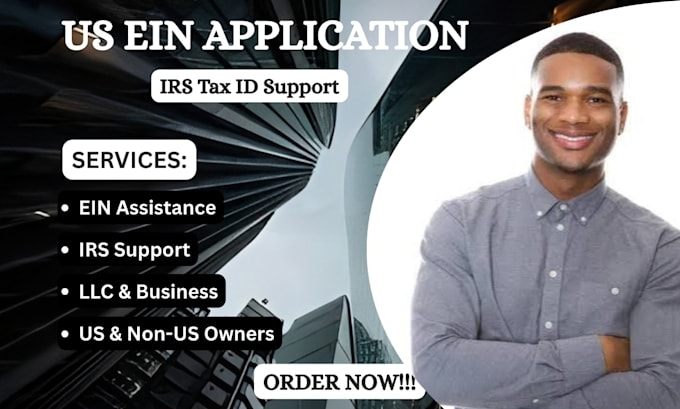 get your ein number from the irs for your US business