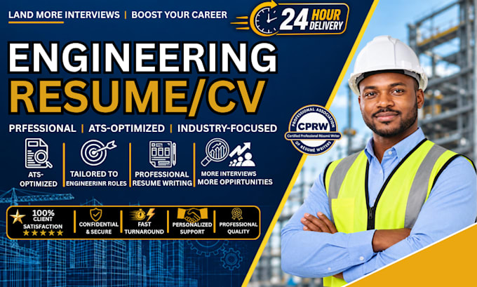 write ats engineering resume and CV