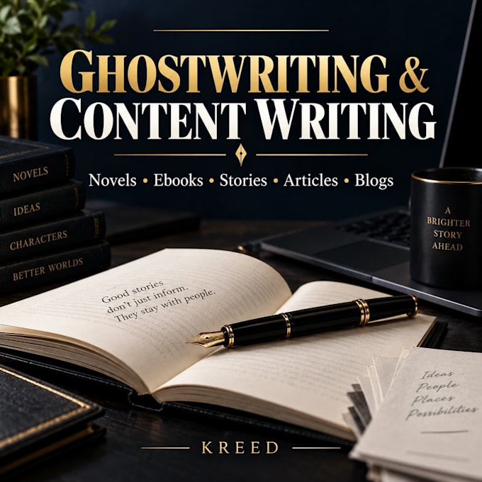 write creative stories, novels, articles, blogs, and content