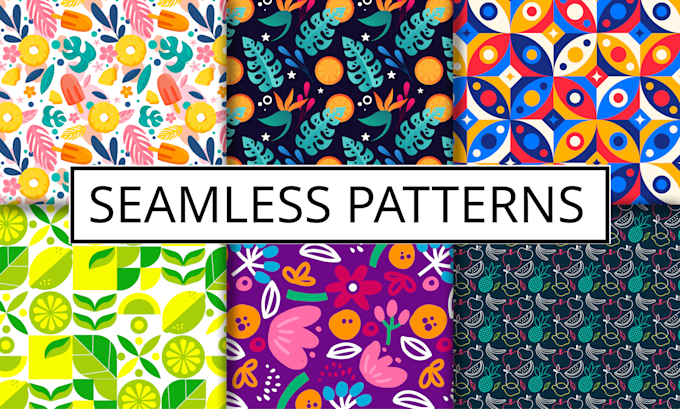 create custom seamless pattern design
