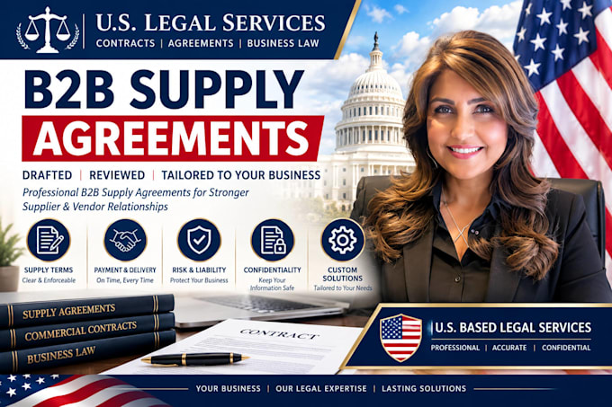 draft supplier agreements and procurement contracts