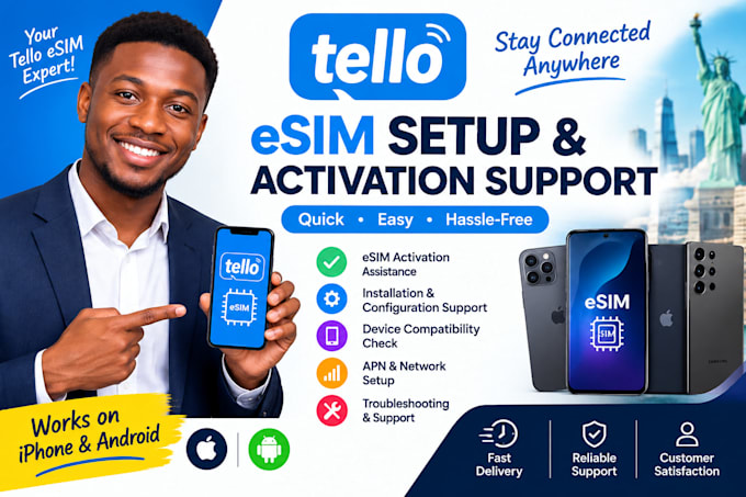 activate and set up your tello esim quickly