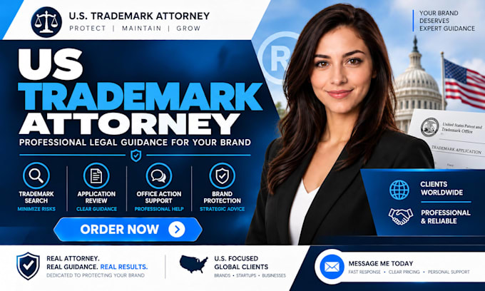 be your US licensed trademark attorney for your brand