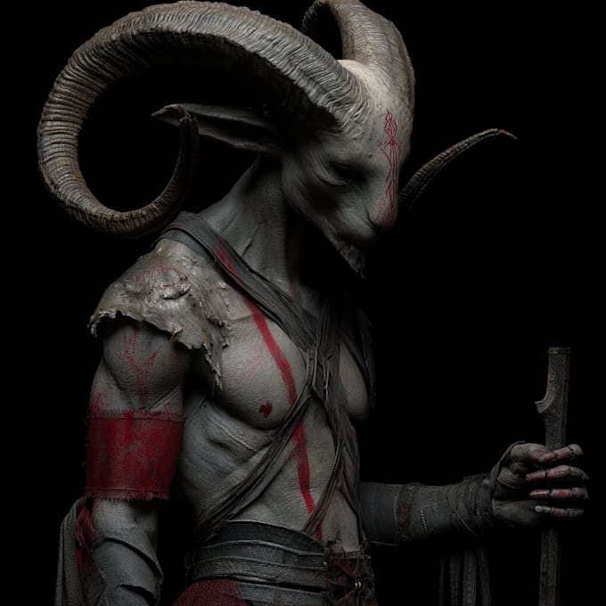 fantasy horror and fantasy horror character