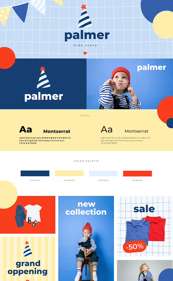 design visual identity and brand guidelines