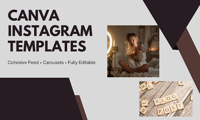 design canva instagram templates and carousels