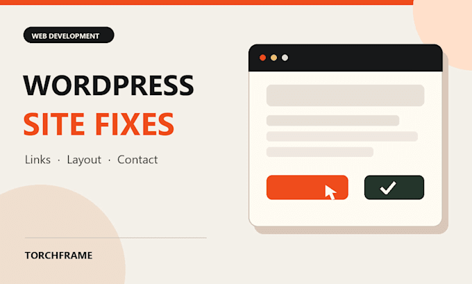 fix small wordpress website issues and check mobile layout