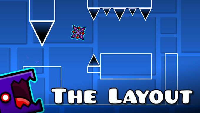 make a professional geometry dash profile picture or banner