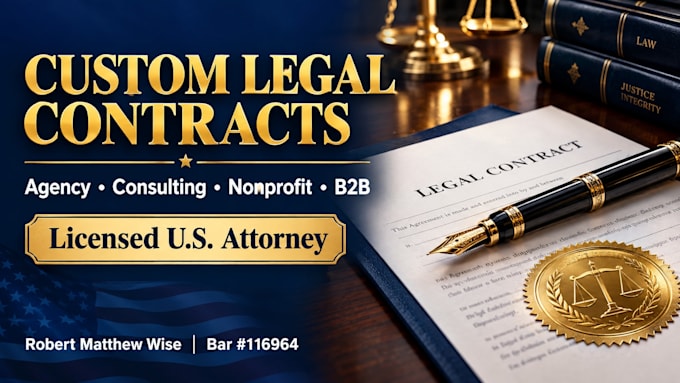 draft professional service, consulting, and outsourcing contracts