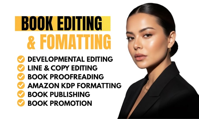 professionally edit, proofread, and polish your manuscript
