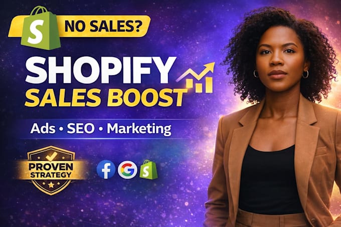 help with shopify marketing and promotion