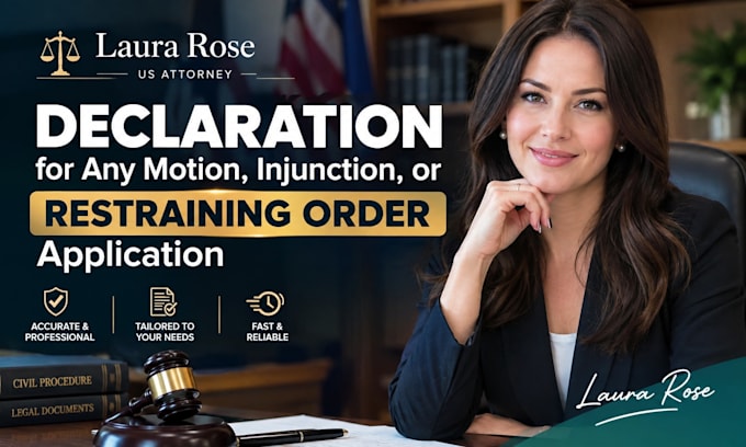 draft a temporary restraining order, tro or injunction motion, civil harassment