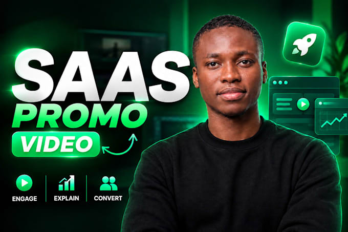 create a high converting app promo, saas promo, software and website demo video