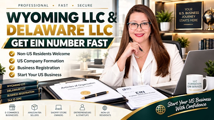 form wyoming llc delaware llc and get ein number fast