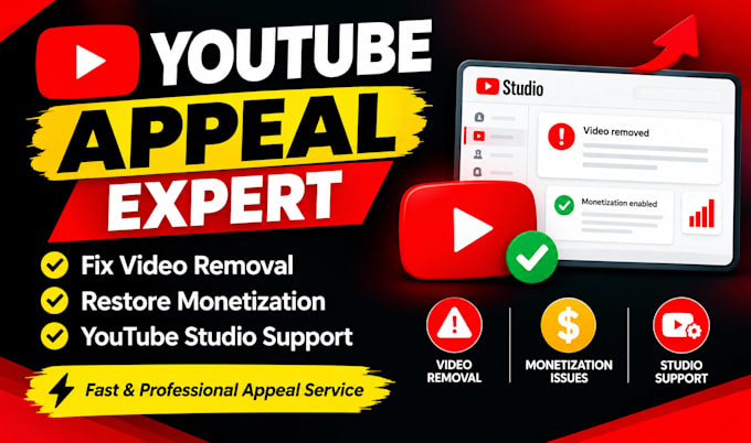 create youtube studio video appeal and appeal a you tube partner program