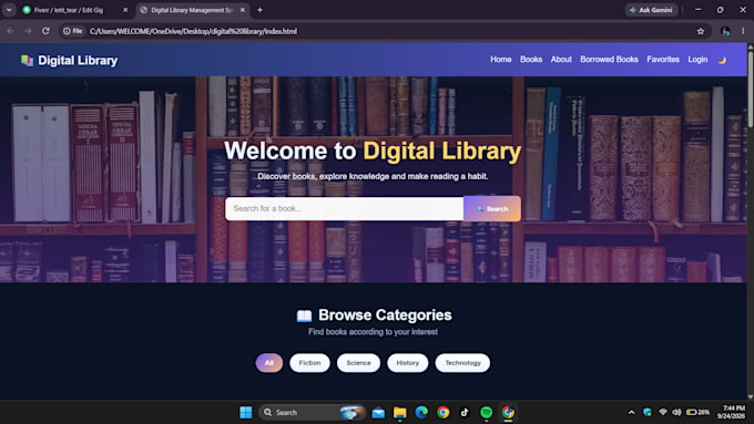 design a modern attractive website