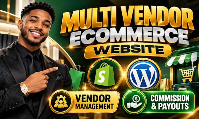 develop webkul multi vendor with shopify dokan wcfm miraki multivendor website