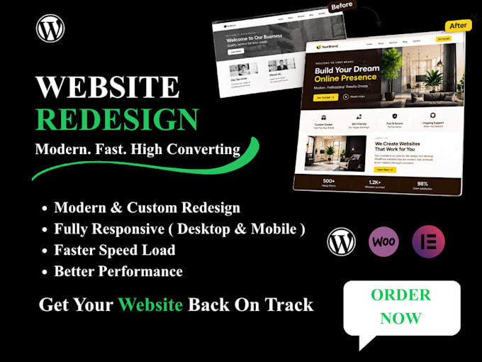 build a wordpress business website or blog