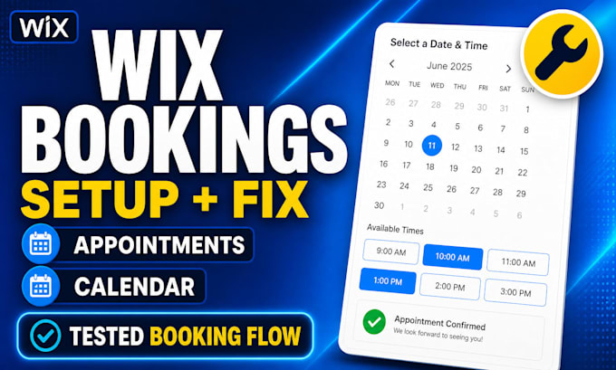 fix wix booking appointment booking acuity scheduling dubsado fix wix calender