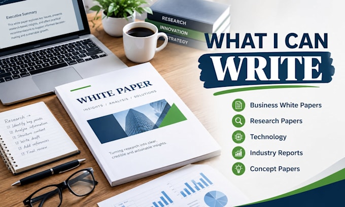 write a white paper for your business or project