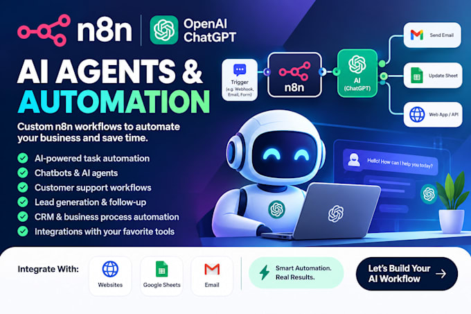 build n8n ai agents and ai automation workflows
