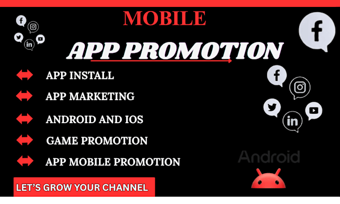 do mobile app promotion, app install, android, ios app review
