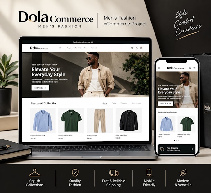 build a professional shopify store