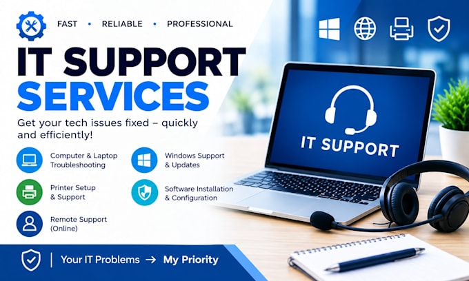provide IT support and troubleshooting services
