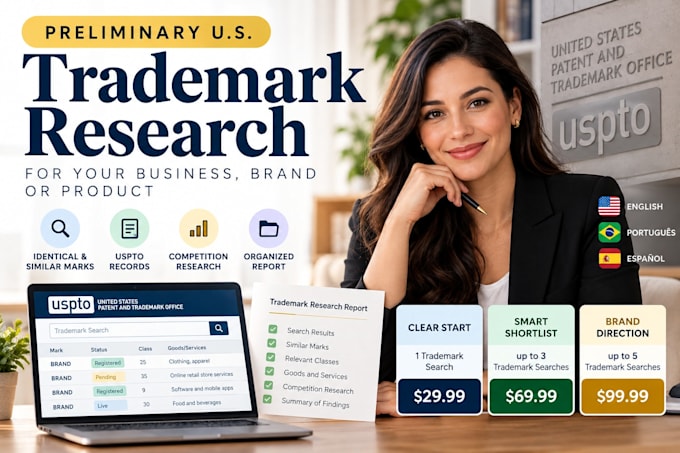 conduct a preliminary US trademark search