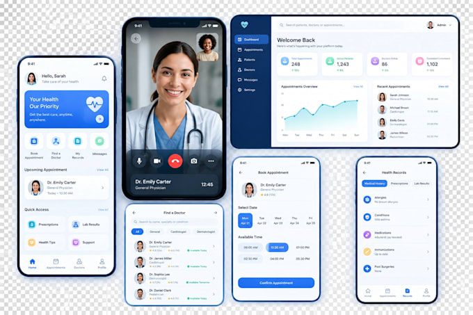 develop a hipaa compliant telemedicine virtual clinic doctor app