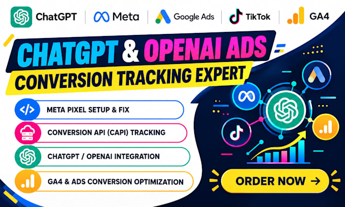 set up and fix openai chatgpt pixel ai ads conversion API tracking optimization
