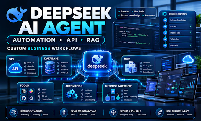 build a deepseek ai agent for business automation