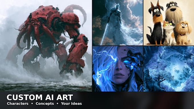 create ai art using your concept with midjourney ai