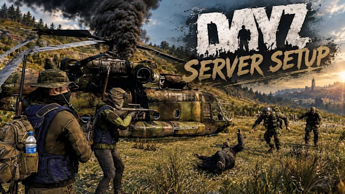 setup your dayz server with mods, scripts, weapons, assets and custom configs