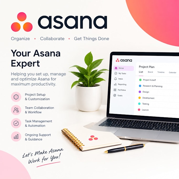set up and automate your asana workspace