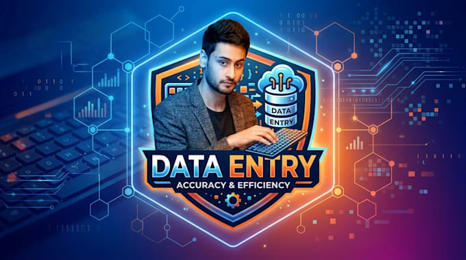 do data entry work and provide error free typing
