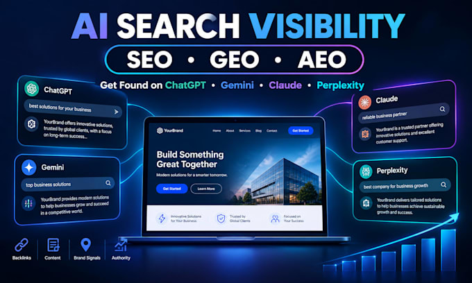 do GEO aeo SEO backlinks for chatgpt gemini ai visibility