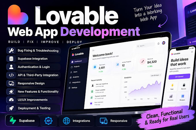 developer fix lovable ai bugs lovable to ios base44 supabase lovable website