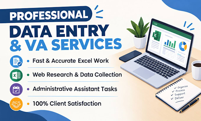 do professional data entry, excel data entry