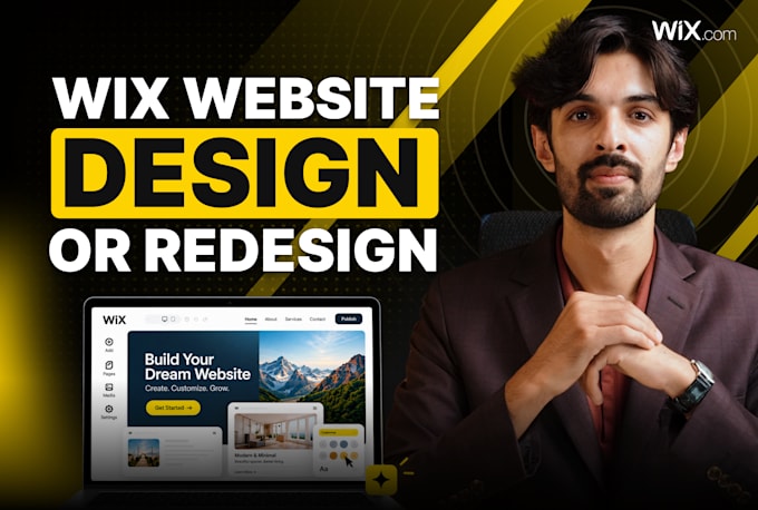 do wix website design, wix website redesign, wix website development