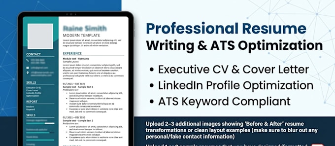 write, edit, and redesign your executive resume and cv