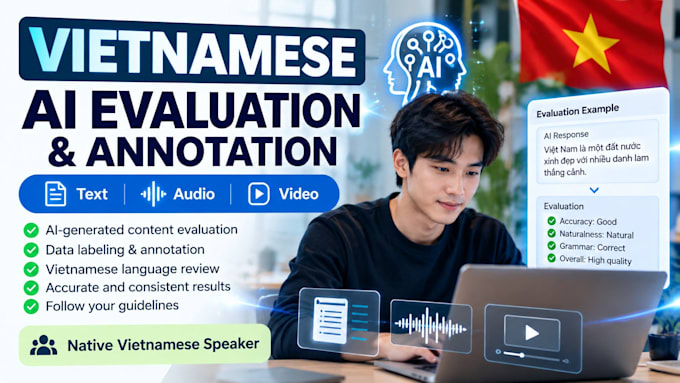 evaluate and review vietnamese ai generated content