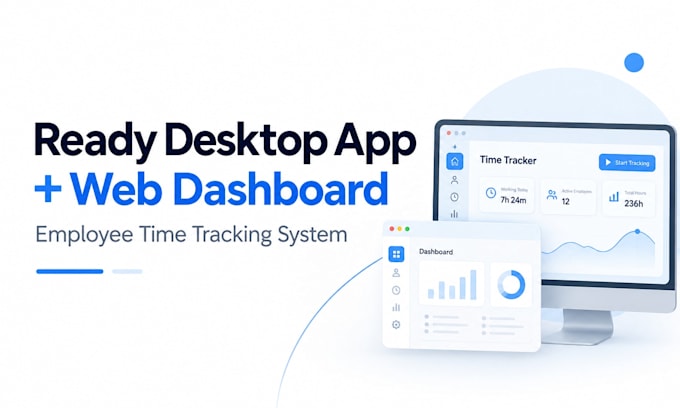 provide a ready desktop time tracker and web dashboard