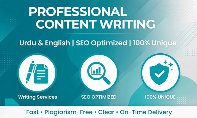 be your seo urdu and english content writer for blogs