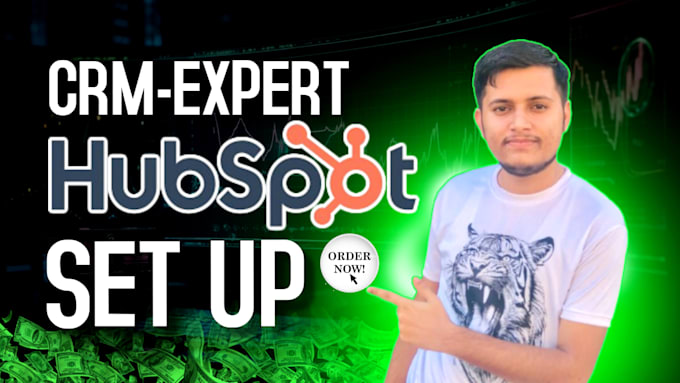 setup hubspot CRM, automation, workflows and sales pipeline