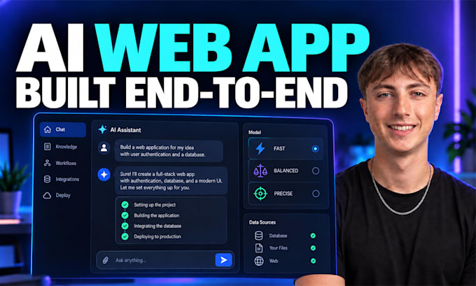 develop your ai website saas or custom ai software